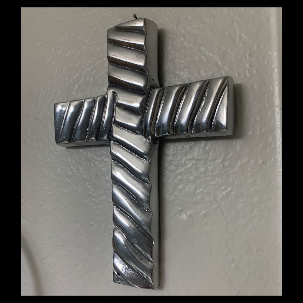 Silver Cross - Wall Decor